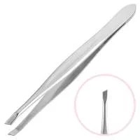 Пинцет для бровей скошенный серебро Irisk (Ириск) Пинцет для бровей скошенный серебро Irisk (Ириск)