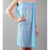 Пеньюар SMS на резинке голубой №10 Пеньюар SMS на резинке голубой №10