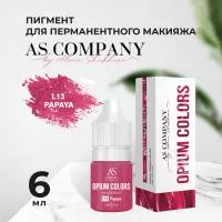 L13-PAPAYA пигмент для губ (6мл, TM AS-Company OPIUM COLORS)
