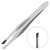 Пинцет для бровей Steel скошенный Irisk (Ириск) Пинцет для бровей Steel скошенный Irisk (Ириск)