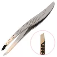 Пинцет для бровей изогутый Irisk (Ириск) Пинцет для бровей изогутый Irisk (Ириск)