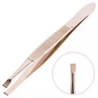 Пинцет для бровей Golden скошенный Irisk (Ириск) Пинцет для бровей Golden скошенный Irisk (Ириск)