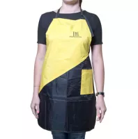 Фартук TNL Sunny с карманом, желтый (H-4) Фартук TNL Sunny с карманом, желтый (H-4)